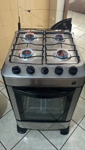 Fogão Esmaltec inox