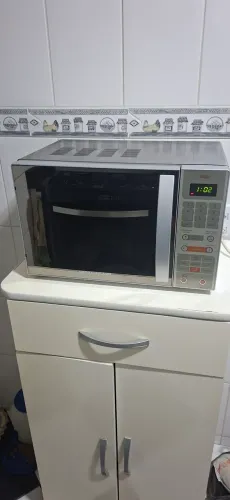 Micro-ondas inox Brastemp
