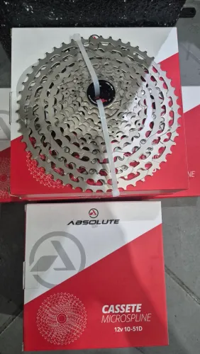 Cassete Absolute Prime MS microspline (padrão shimano deore)10/51T