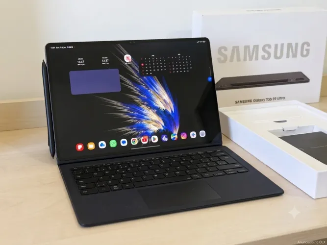 Samsung Galaxy Tab S9 Ultra 512GB + Capa Teclado Completo na Caixa (Impecável)
