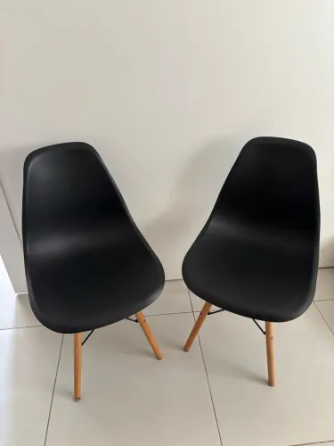 2 cadeiras Easy Wood Tok&Stok