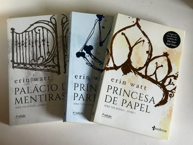 Série The royals: princesa de papel - 3 volumes 
