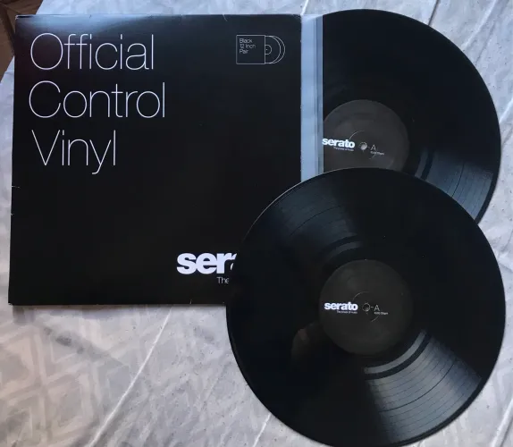 Disco Vinil Timecode Serato Black