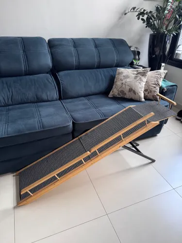 Rampa Pet Top Plus 150 (Madeira e pés em alumínio) - R$150,00