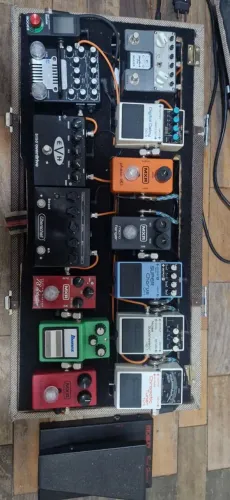 Set de pedais de guitarra 