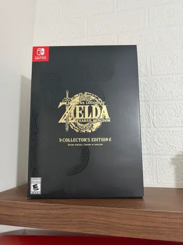 Zelda tears of the kingdom edição de colecionador
