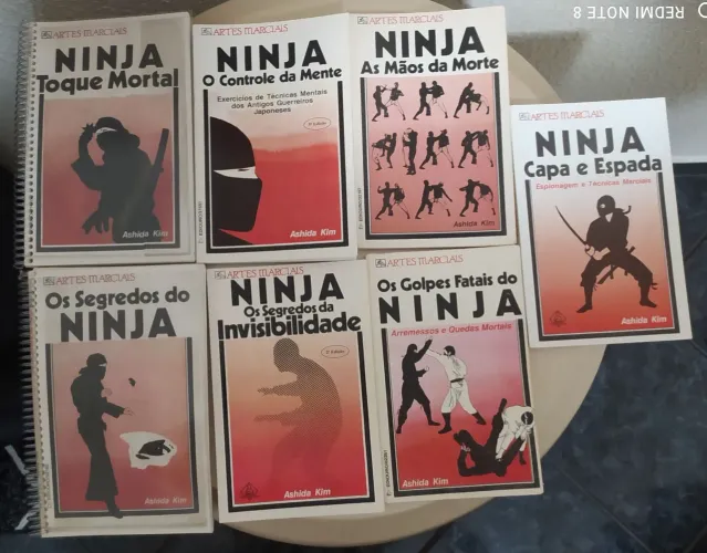 NINJA - Coleção de 7 livros de Ashida Kim