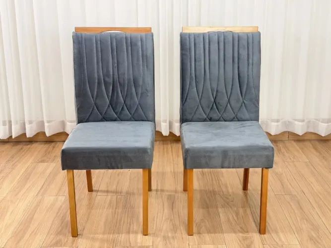 Cadeiras Jantar Jade 2 Unidades Madeira Maciça l9