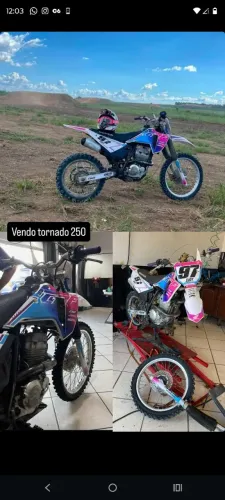 Vendo tornado 250 preparada para motocross