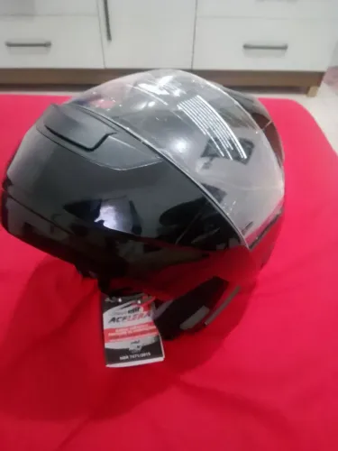 Capacete EBF Escamoteável Novo Zero na embalagem