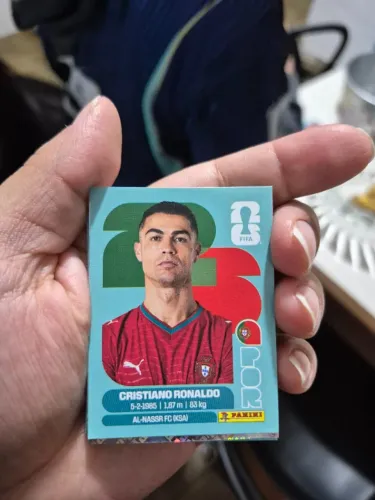 Figurinha Cr7 Panini