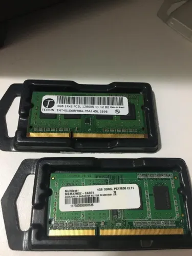 Memória RAM - 4gb cada - DDR3L Notebook