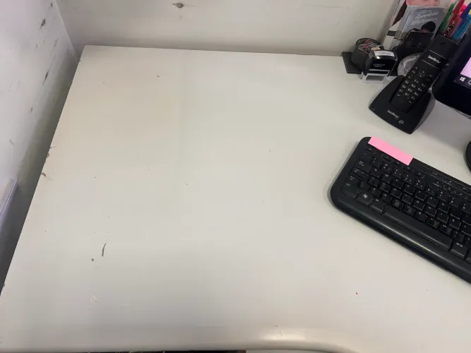 Mesa escritório e balcão auxiliar
