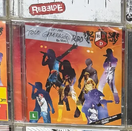 CD + DVD TOUR GENERACIÓN - RBD EN VIVO