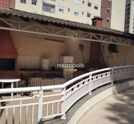 Apartamento com 2 dormitórios para alugar, 61 m² por R$ 3.927,00/mês - Barcelona - São Cae