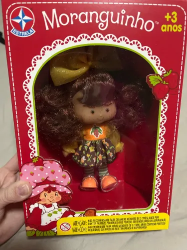 Boneca Cafezinho Moranguinho Nova