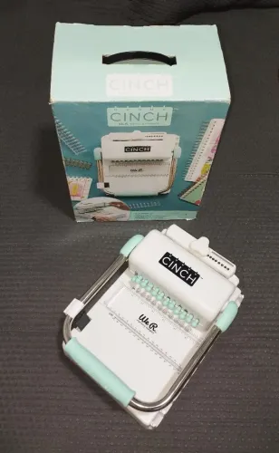 Kit profissional de encadernação - excelente estado (pouco uso)