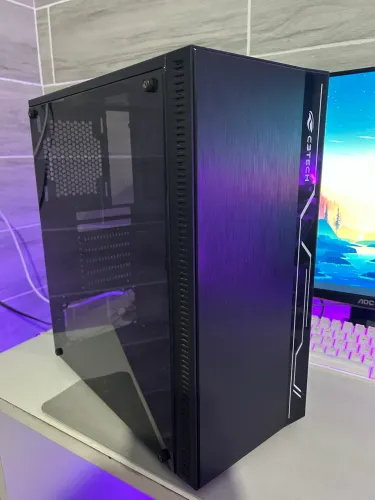 Gabinete Gamer C3Tech com LED ARGB Lateral Acrílico