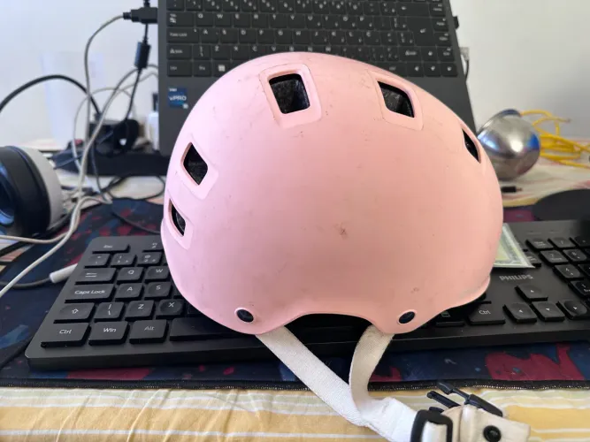 Capacete Infatil Roxelo Rosa