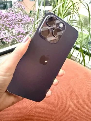 iPhone 14 Pro 256GB Roxo | Impecável | único dono | 80,4% de bateria