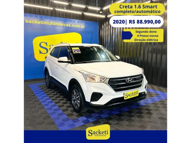Hyundai Creta Smart 1.6 16V Flex Aut. 2020