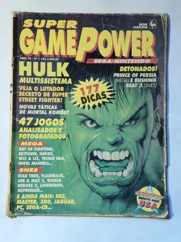 Revista Super Gamepower número 1