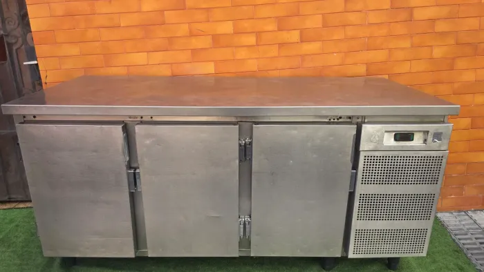 Balcao refrigerado inox Berta 