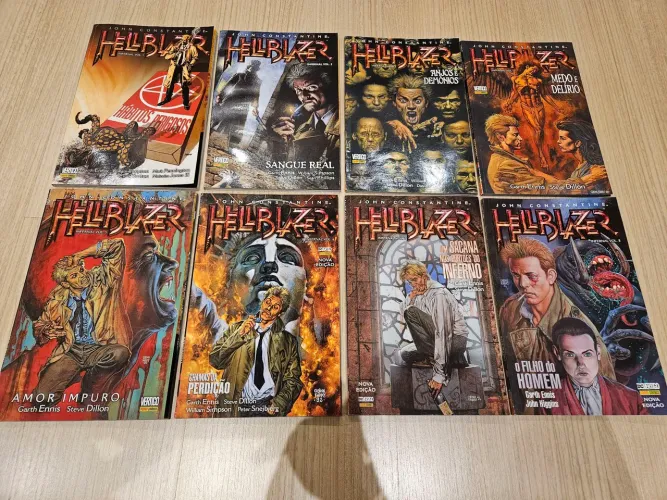 Constantine Hellblazer Infernal - Coleção Completa 1-8