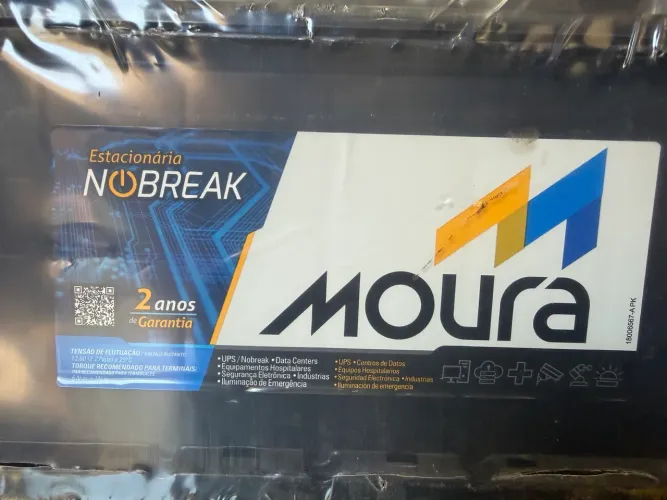 Bateria Estacionária Moura Nobreak - Sem Uso