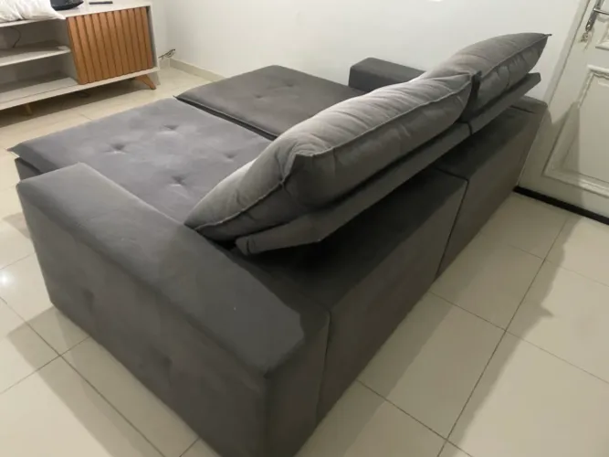 Sofá retrátil 2 lugares