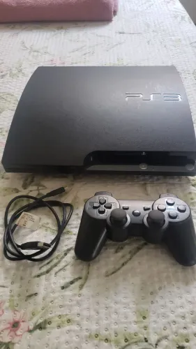 Playstation 3 slim vendo ou troco