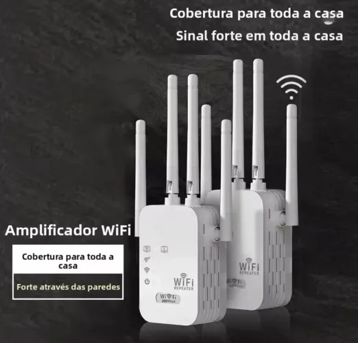 Repetidor WIFI 4 antenas