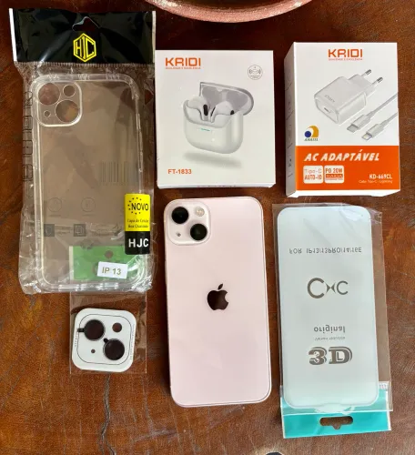 iPhone 13 128GB impecável e com acessórios