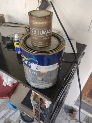 Massa pra efeito Coral cimento queimado base caramelo suave + 350g de cera pra acabamento 