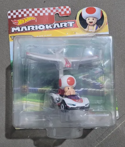 Hw personagem TOAD mario kart leia anuncio