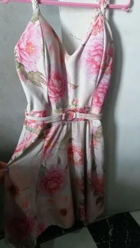 Vendo vestido florido curto!!
