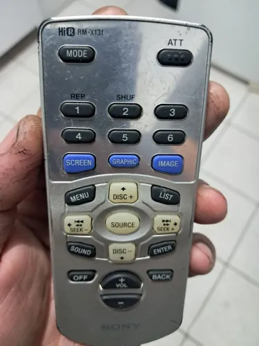 Controle Sony HI-R RM X131