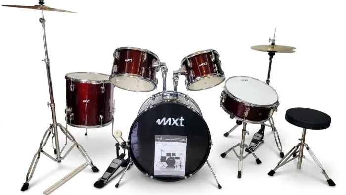 Bateria acústica nova completa MXT