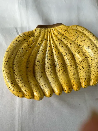 Fruteira de porcelana