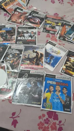 vendo vários CD de jogos de PS2