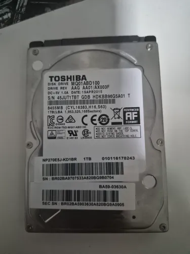 HD TOSHIBA 1TB
