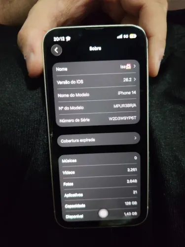iPhone 14 - 128 / impecável