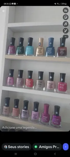 Esmaltes novos