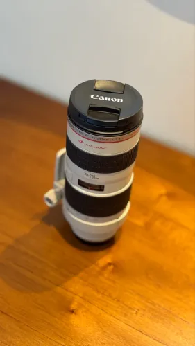 Lente Canon Ef 70-200mm F2.8 L Usm Seminova Ultrasonic Canon Ef (Usado)