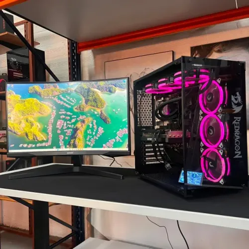Combo Gamer i5 14400, 16gb, rtx 3070ti 8GB, NVME 480GB, HD 500GB +Monitor Samsung Odissey