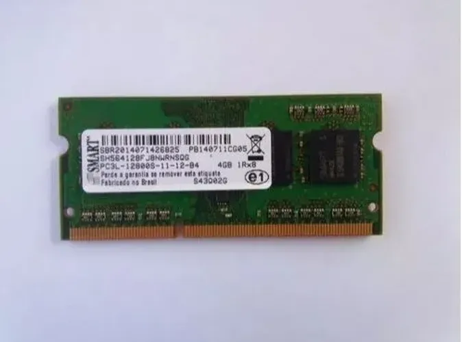 Memória Smart 4gb Notebook Ddr3 Pc3l 12800s