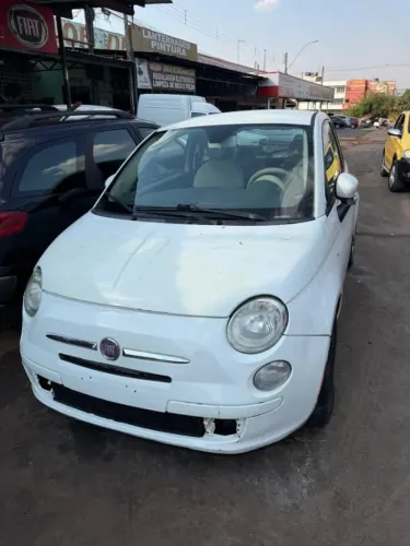 Sucata Fiat 500 Ano 2012 Somente venda de peças!
