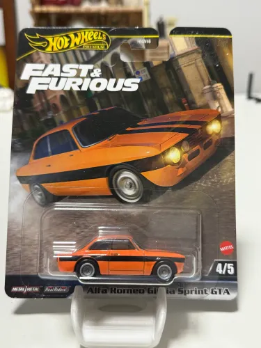 Hot Wheels Premium Alfa Romeo Giulia Sprint Gta Fast Furious 4/5