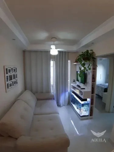 APARTAMENTO MOBILIADO PRONTO PARA MORAR - 2 DORMITÓRIOS - 2 VAGAS - CLUBE NO CONDOMÍNIO - 