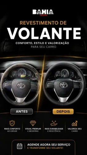 Revestimento de volante